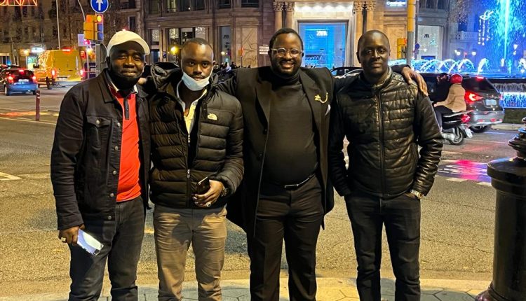 cheikh gadiaga à Barcelone (1)